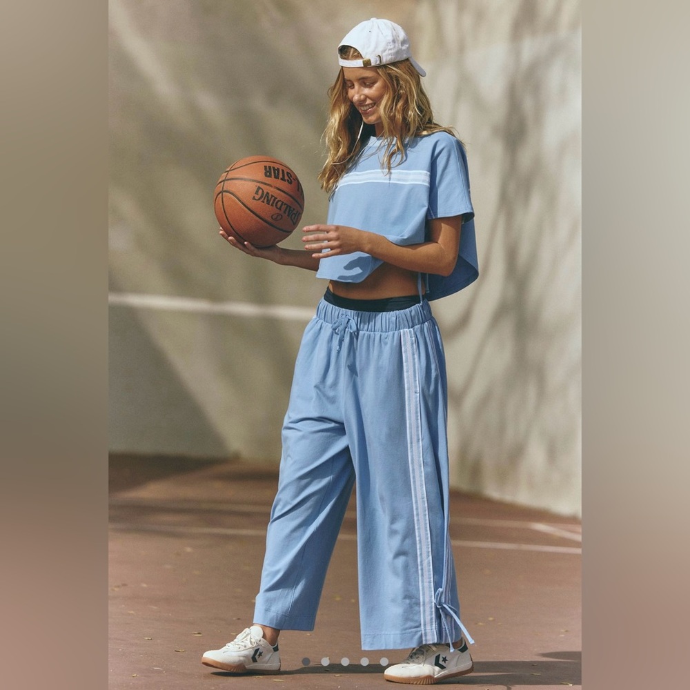 FP Movement by Free People Blue Track Pants